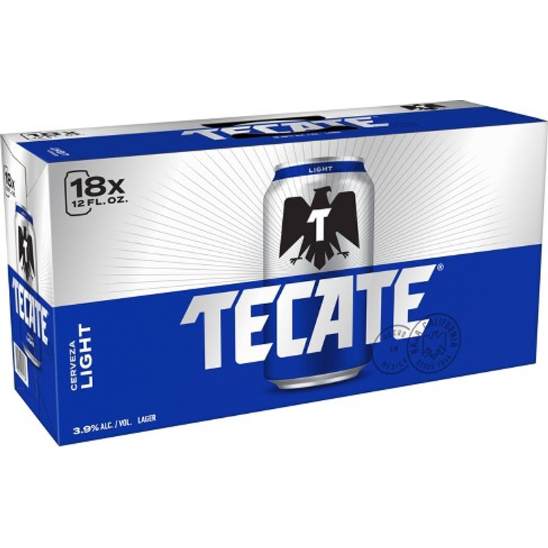 TECATE LIGHT 18 PACK 355ML
