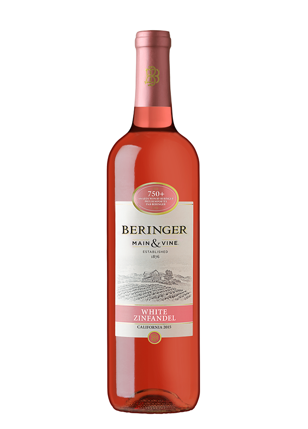 BERINGER WHITE ZINFANDEL 750ML