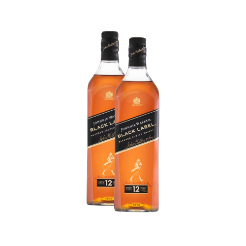 Pack de 2 Black Label 750ML