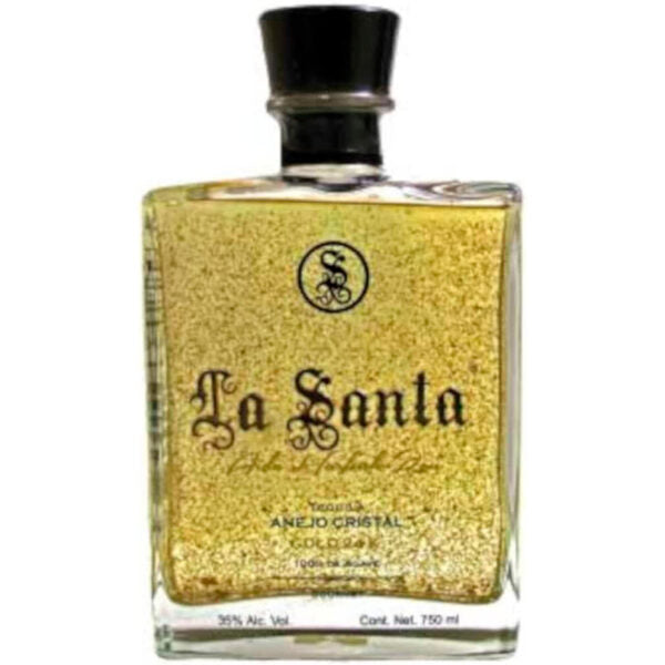LA SANTA AÑEJO CRISTAL 24K 750ML