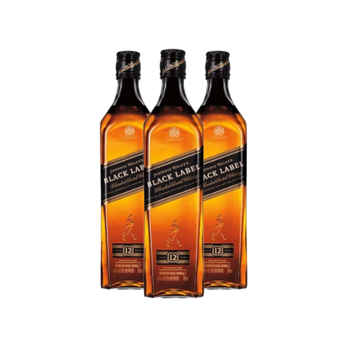Pack de 3 Black Label 750 ml
