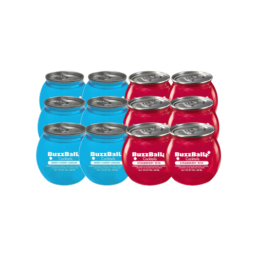 Pack de 12 BuzzBallz | 2 Sabores 6x6