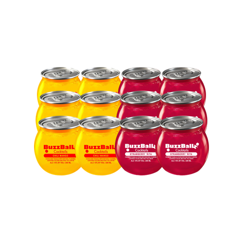 Pack de 12 BuzzBallz | 2 Sabores 6x6