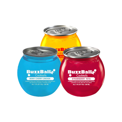 Pack de 3 BuzzBallz 200 ml | 3 Sabores