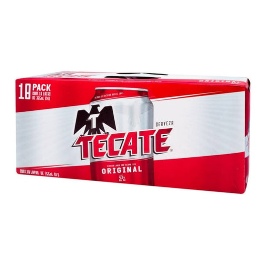 TECATE ROJA 18 PACK 355ML