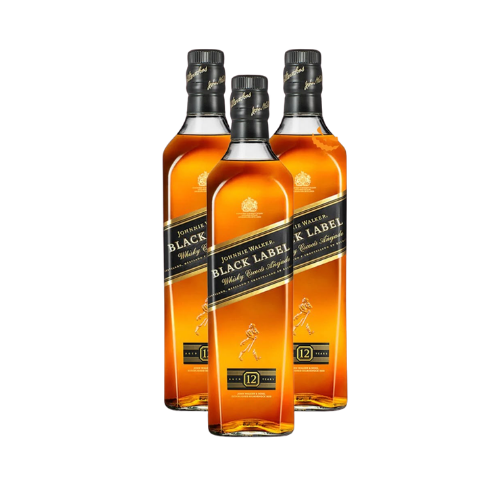 Pacl de 3 Black Label 1000ML