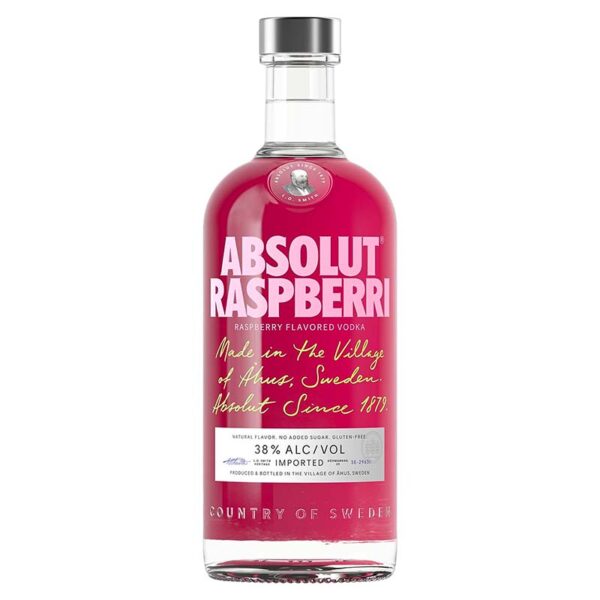 ABSOLUT RASPBERRI 750ML
