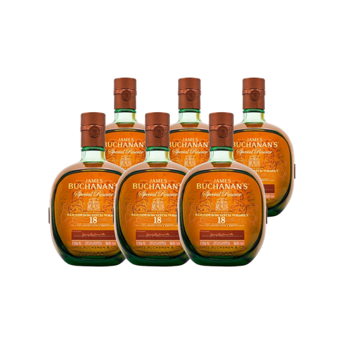 Pack de 6 Buchanans 18 750 ml