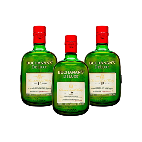 Pack de 3 Buchanans 12 1000 ml