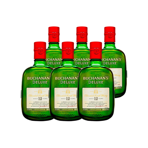 Pack de 6 Buchanans 12 1000 ml