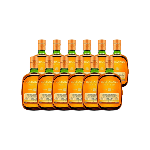 Pack de 12 Buchanans Master 750 ml