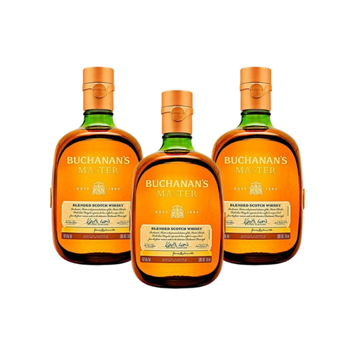 Pack de 3 Buchanans Master 750 ml