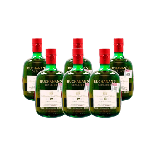 Pack de 6 Buchanans 12 750 ml