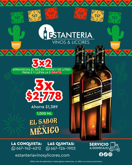 3 x DOUBLE BLACK 1000 ml