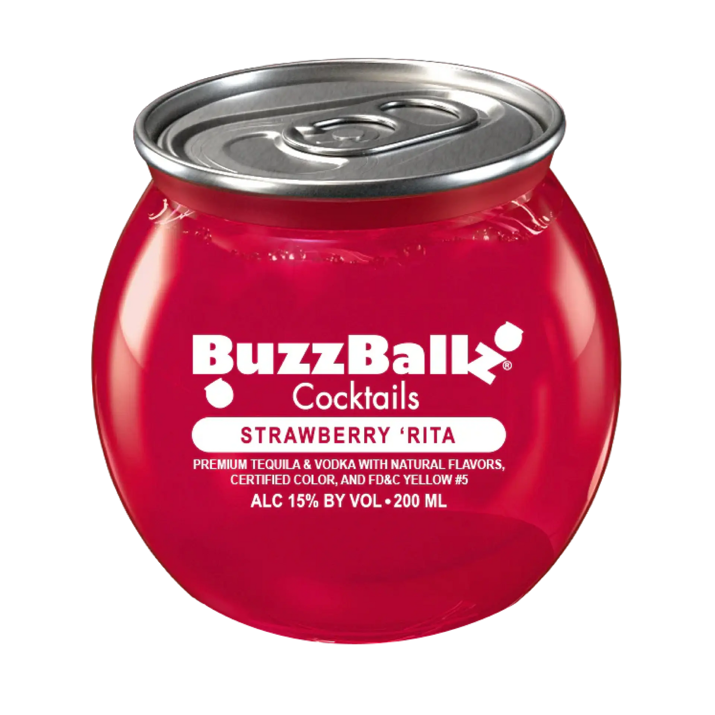 BuzzBallz - Cocktails - Strawberry Rita - 200 ml