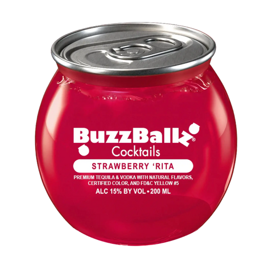 BuzzBallz - Cocktails - Strawberry Rita - 200 ml