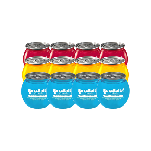 Pack de 12 BuzzBallz | 3 Sabores 4x4x4