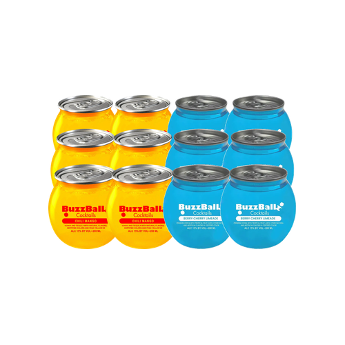 Pack de 12 BuzzBallz | 2 Sabores 6x6