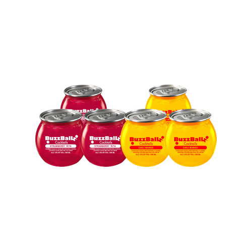 Pack de 6 BuzzBallz | 2 Sabores 3x3