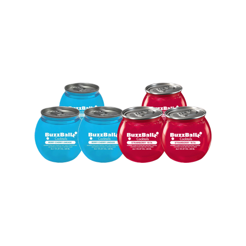 Pack de 6 BuzzBallz | 2 Sabores 3x3