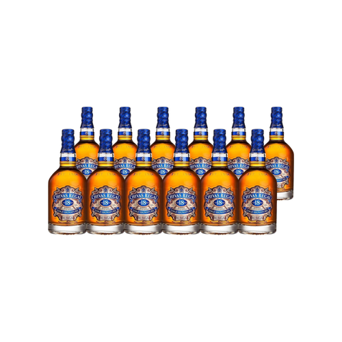 Pack de 12 Chivas Regal 18 750 ml