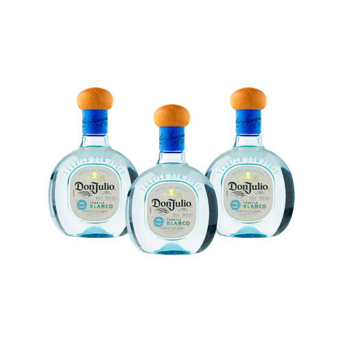 Pack de 3 Don Julio Blanco 700 ml