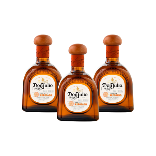 Pack de 3 Don Julio Reposado 700 ml