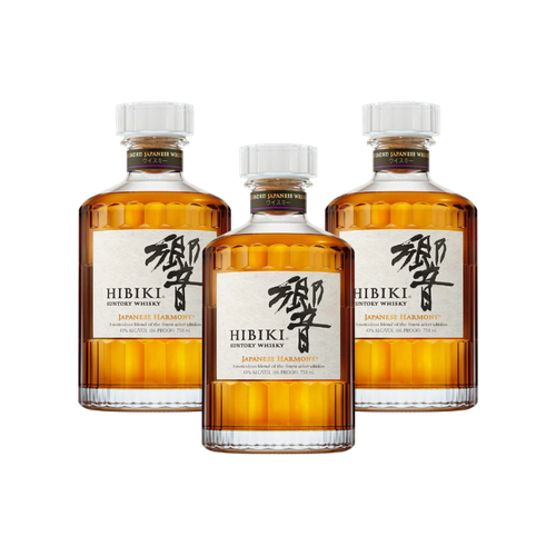 Pack de 3 Hibiki Harmony 750 ml