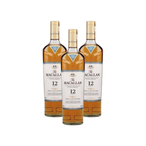 Pack de 3 Macallan 12 750 ml