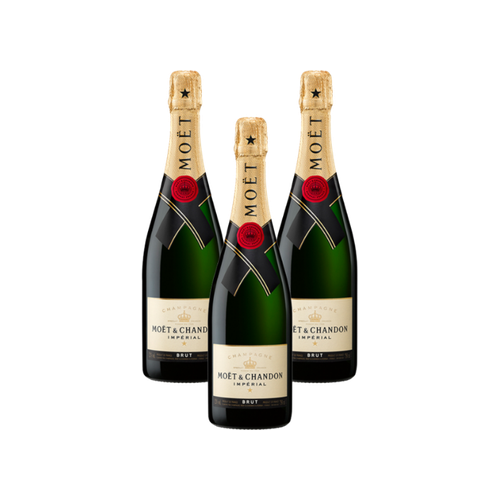 Pack de 3 Moet & Chandon Brut Imperial 750 ml