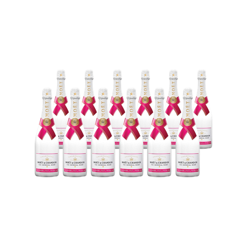Pack de 12 Moet & Chandon Ice Rose 750 ml