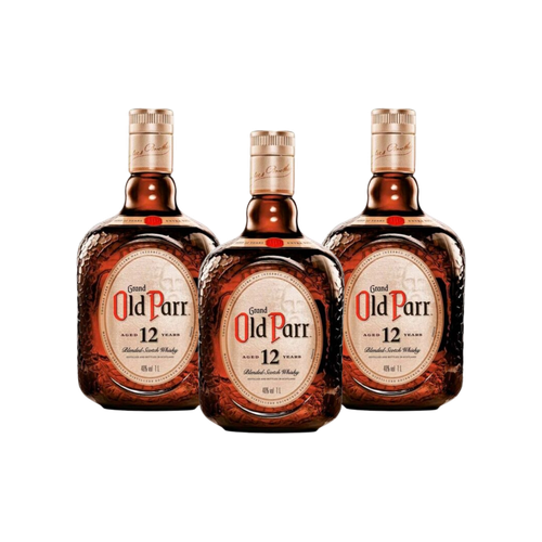 Pack de 3 Old Parr 1000 ml