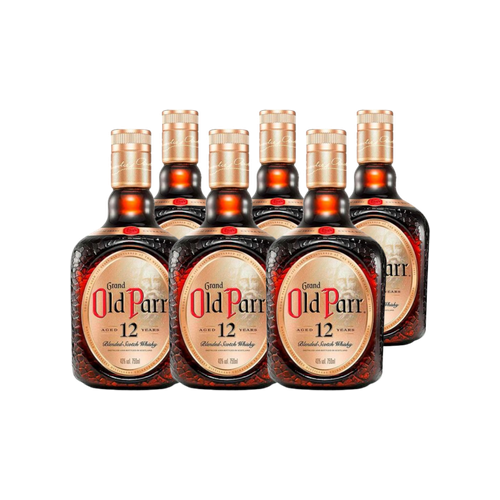 Pack de 6 Old Parr 750 ml