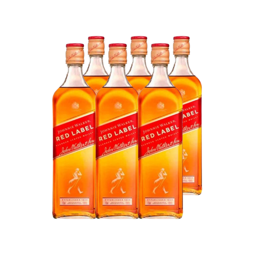 Pack de 6 Red Label 750 ml