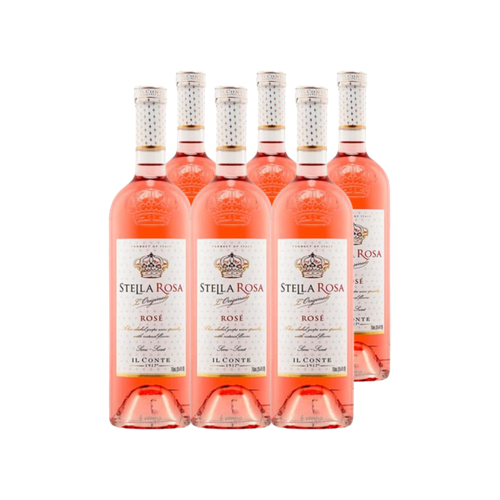 Pack de 6 Stella Rosa Rose 750 ml