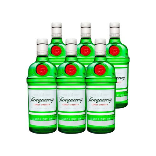 Pack de 6 Tanqueray 750 ml