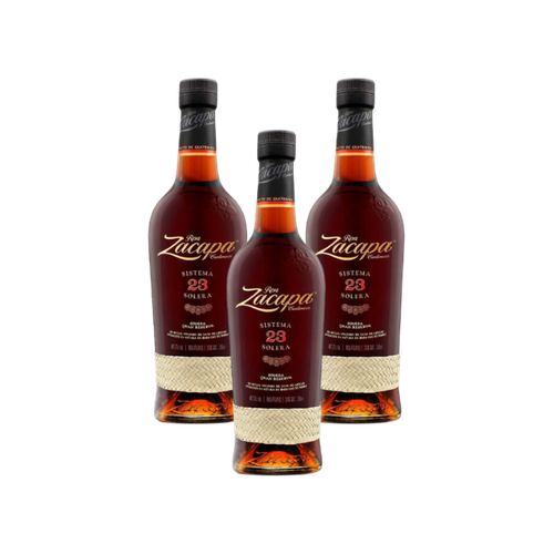 Pack de 3 Zacapa 23 750 ml